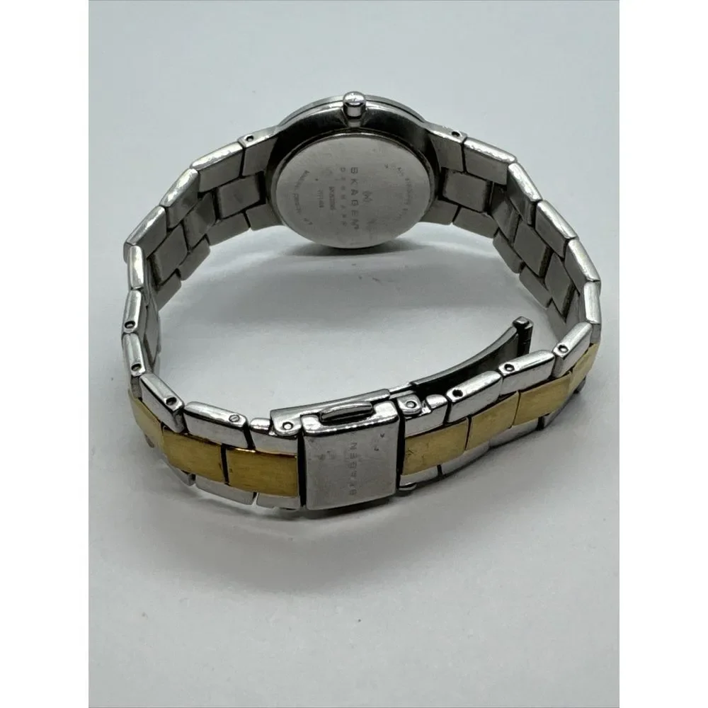 Skagen SKW2090 Women's Two Tone Stainless Steel Analog Dial Quartz Watch JNA966
